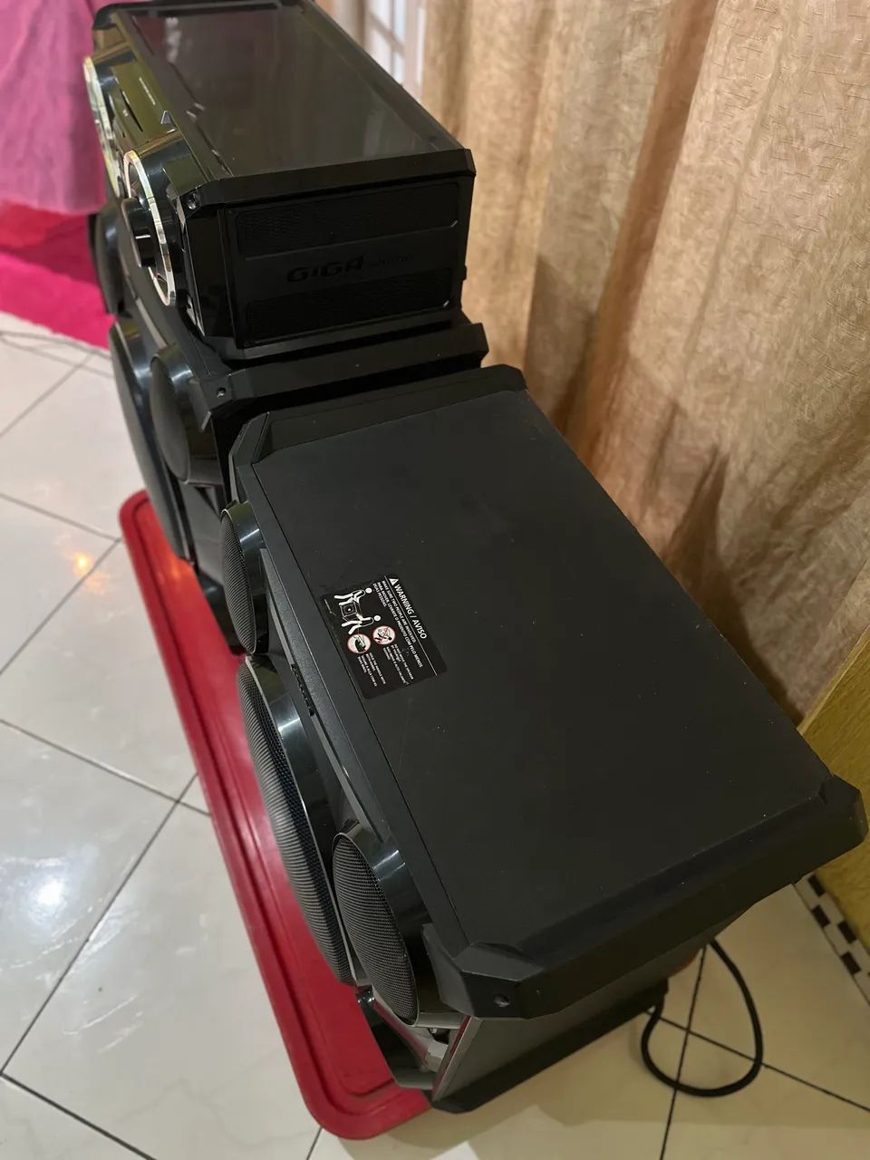 Mini system Samsung fs8000 vendo/troco por JBL - Foto 3