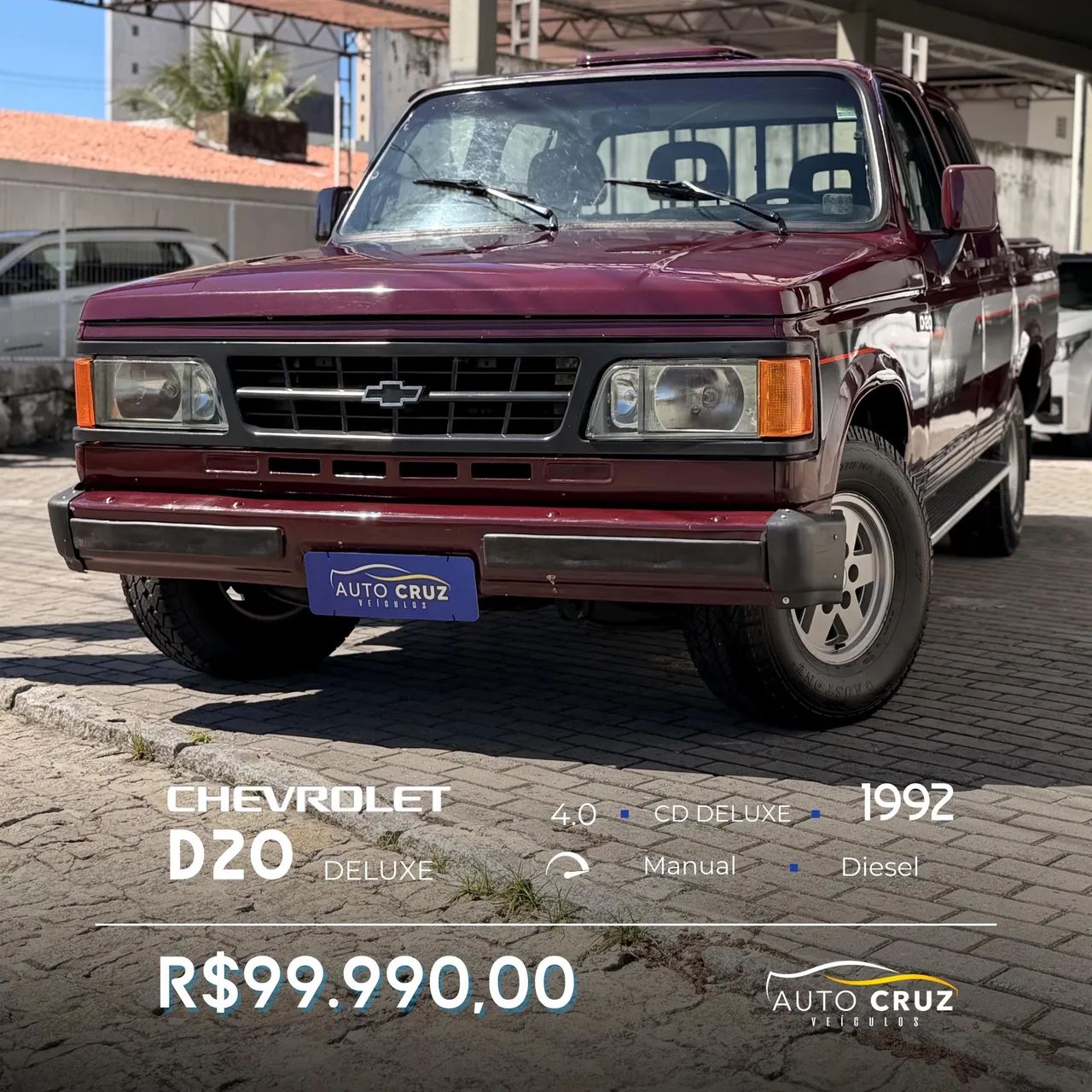 Chevrolet D-20 S / Luxe 3.9/4.0 Diesel 1992