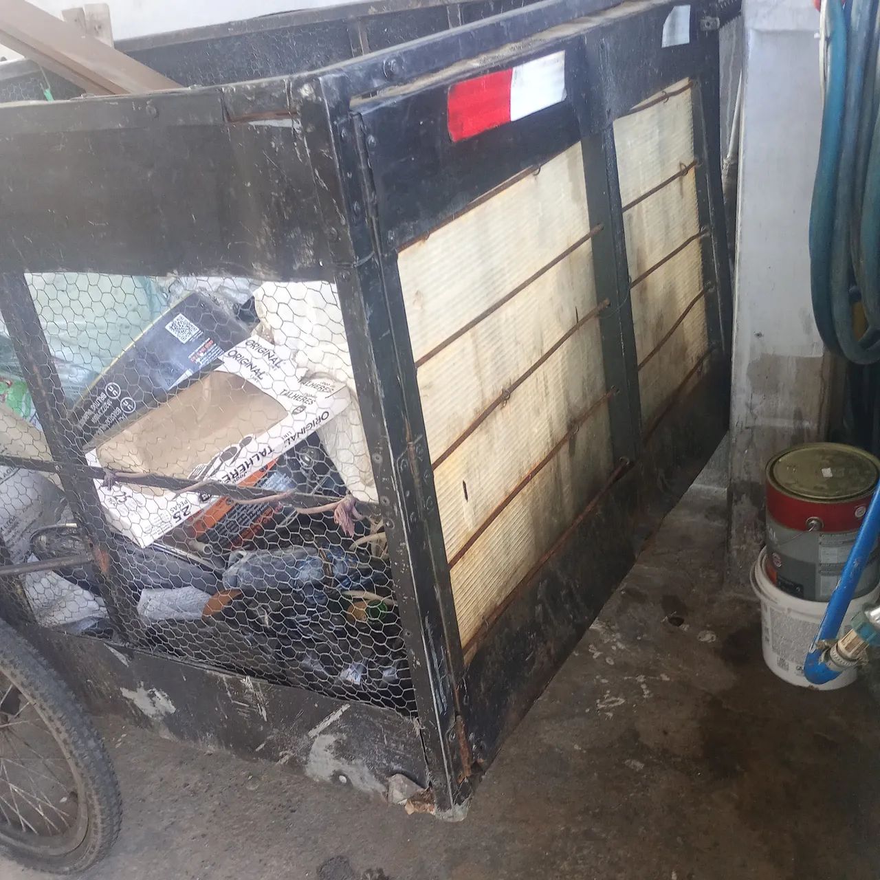 Carrinho de reciclagem  - Foto 2