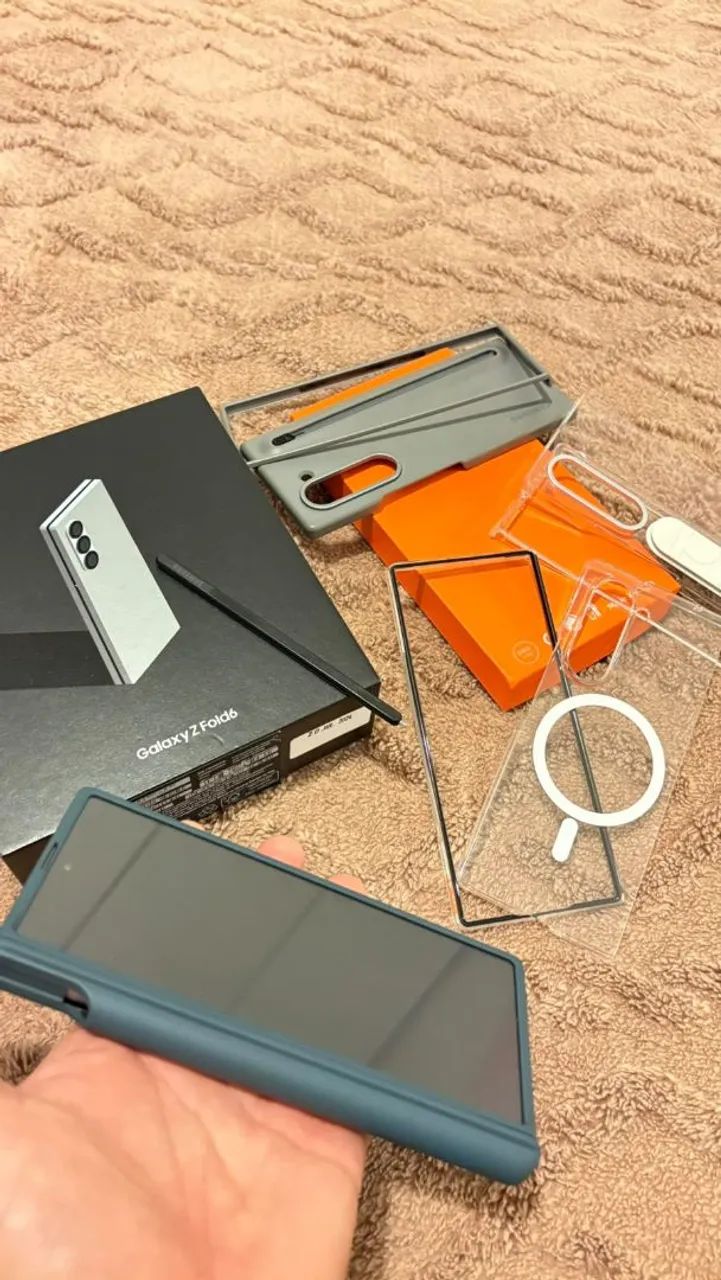 Samsung ZFold 6 c/ caixa e tudo