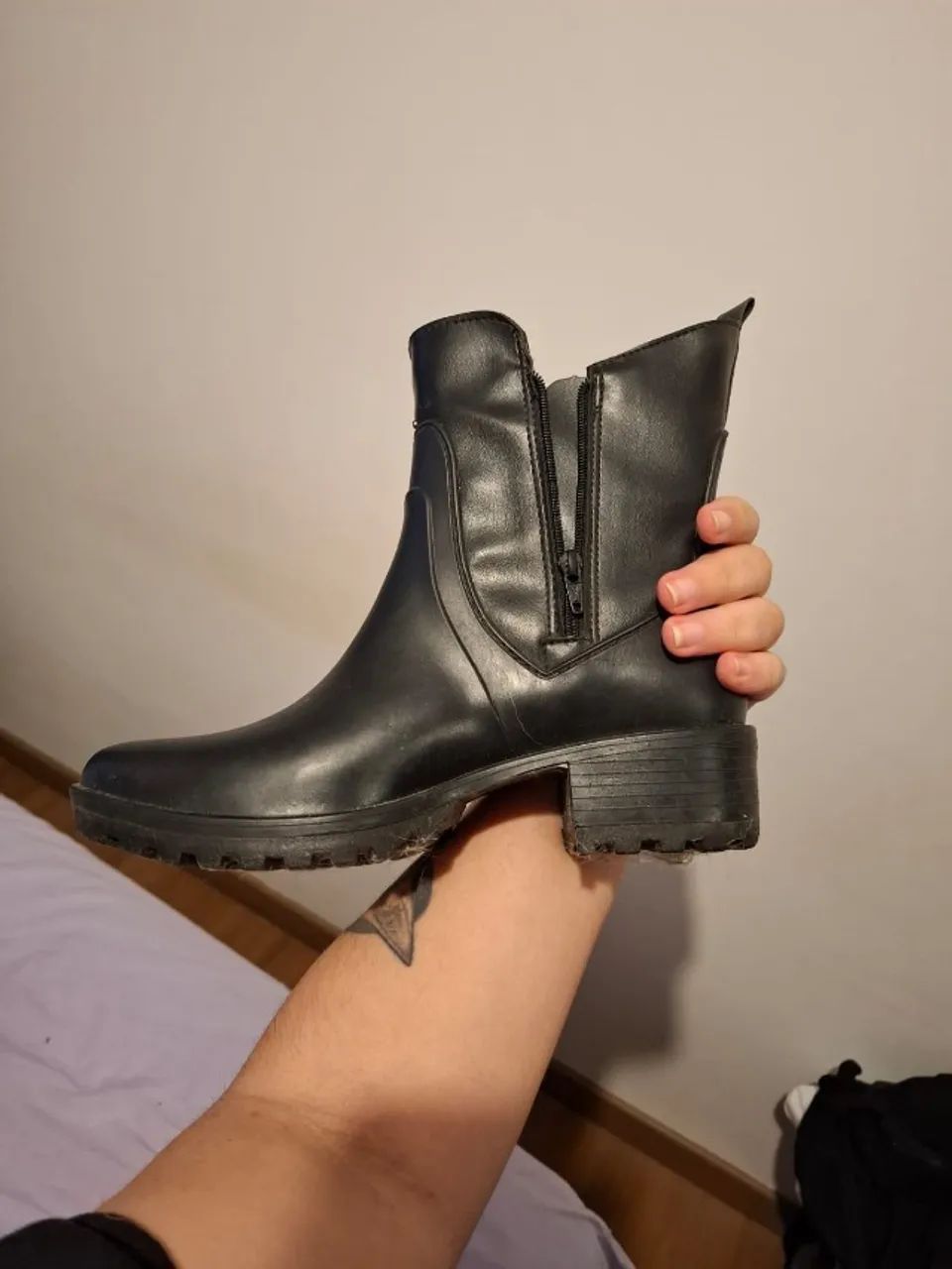 bota estilo coturno - Foto 3