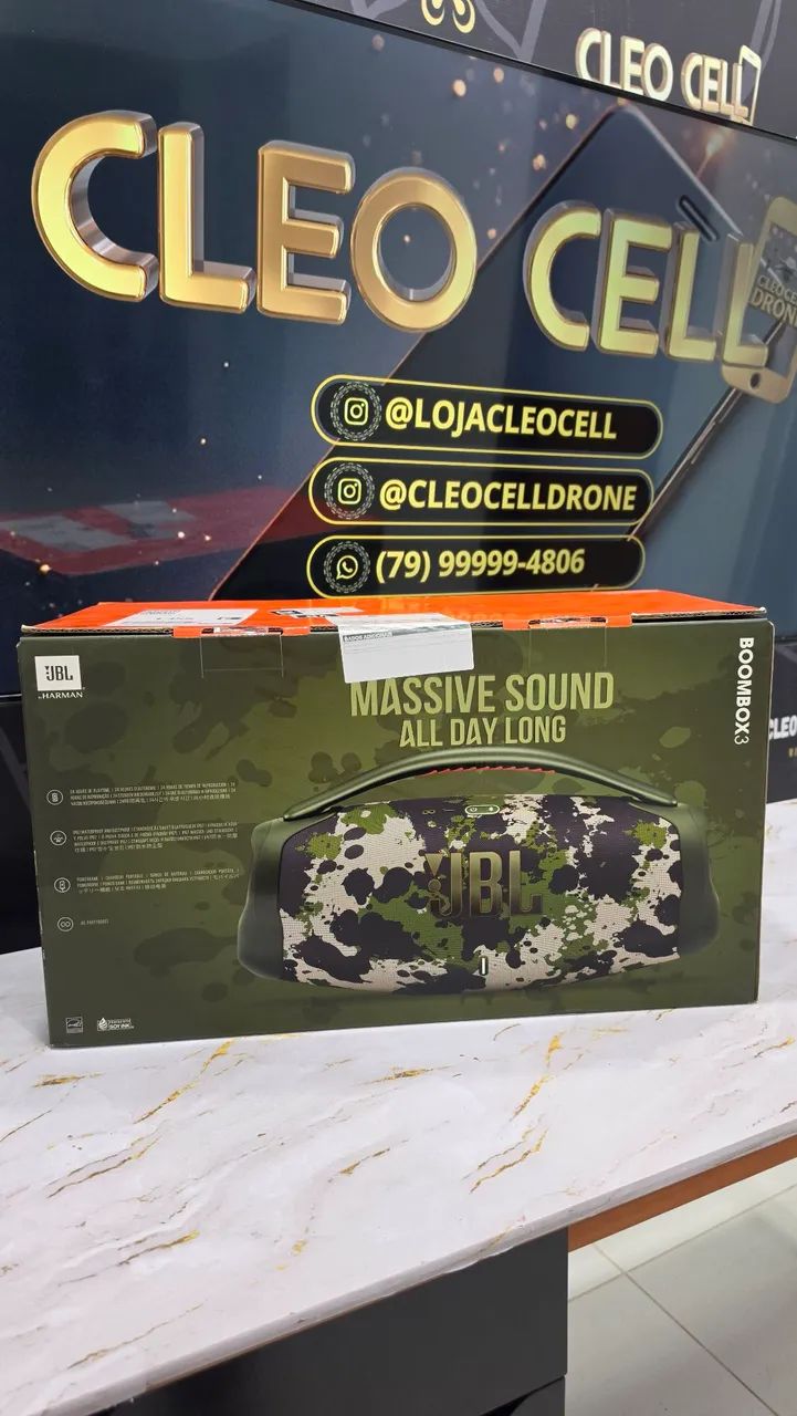 JBL Boombox 3 Camuflada - Foto 3