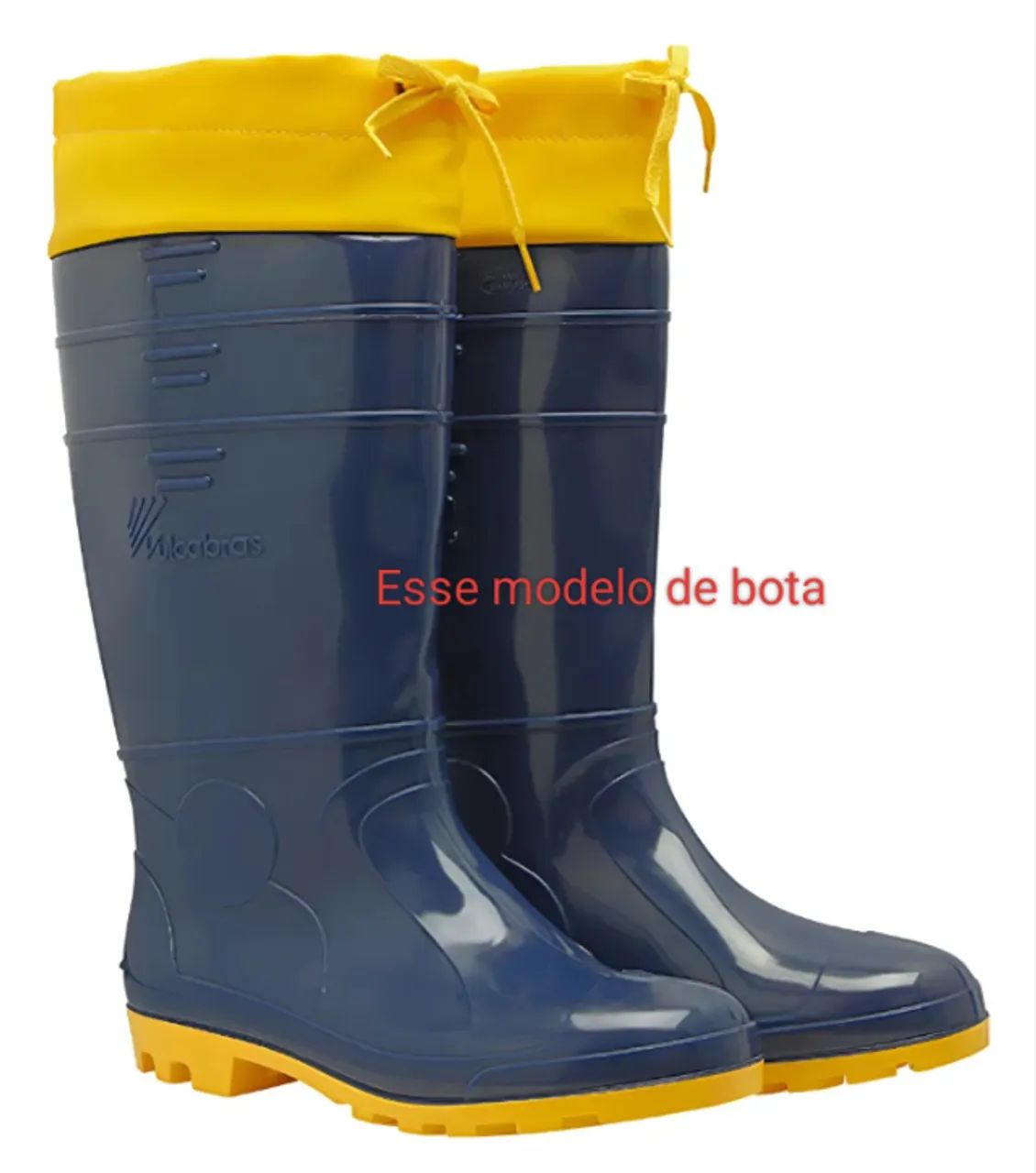 Botas 7 Léguas Azul/amarela