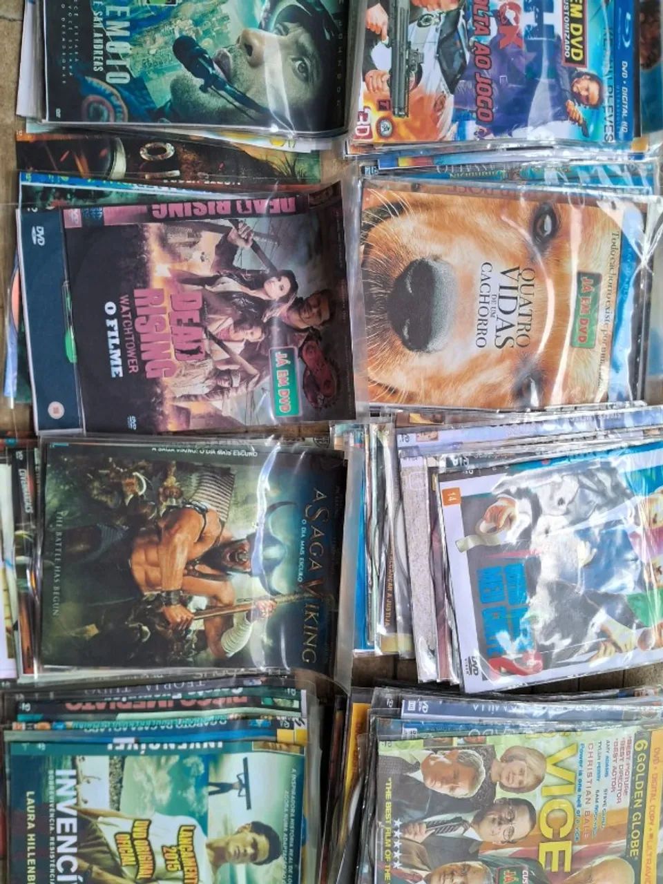 OPORTUNIDADE ÚNICA PARA COLECIONADORES:  GRANDE COLEÇÃO DVDS, FILMES E MUITO + RELÍQIUIAS. - Foto 5