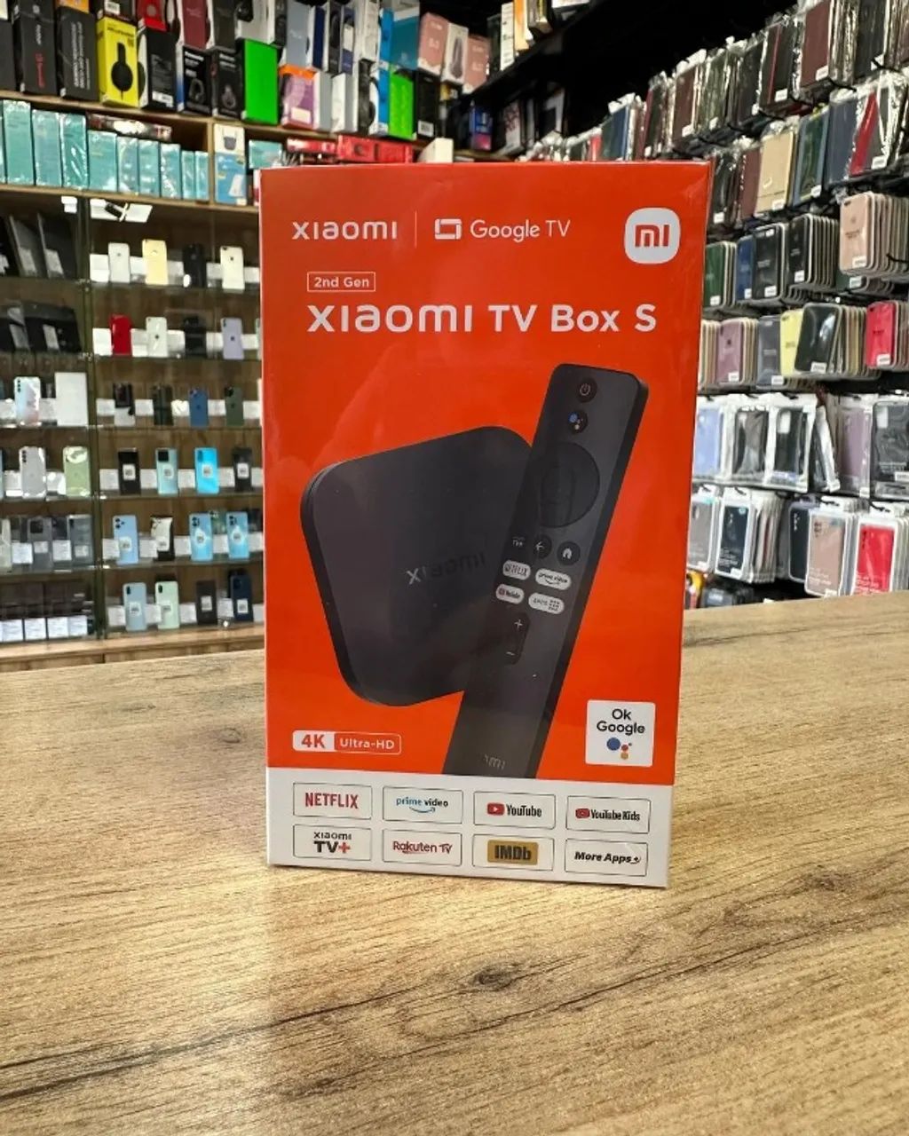 Xiaomi TV Box S 2ª Geração Lacrado 4K