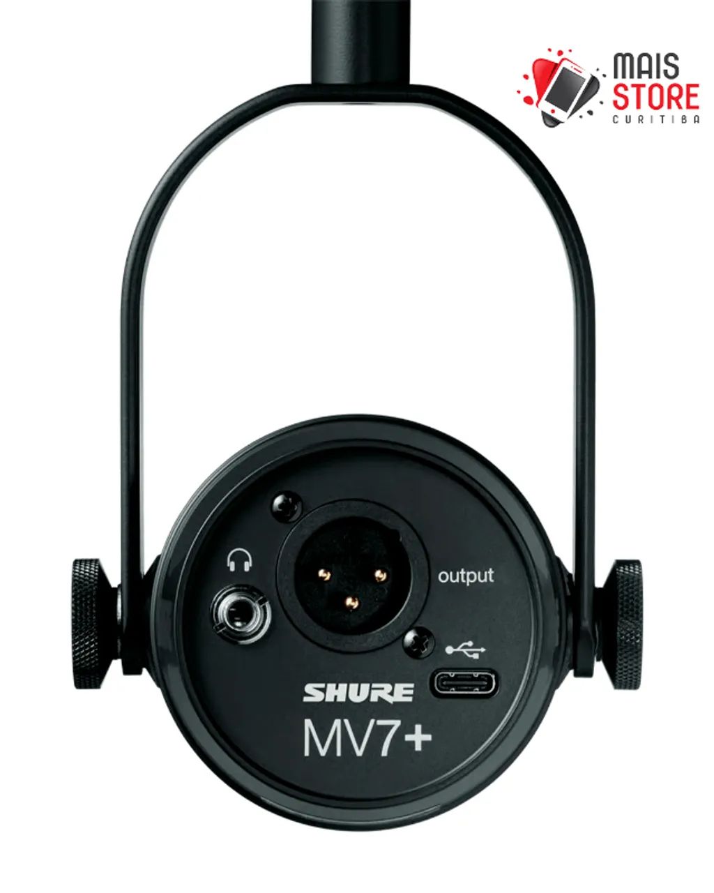 Microfone Shure MV7+ Lacrado na caixa - Foto 5