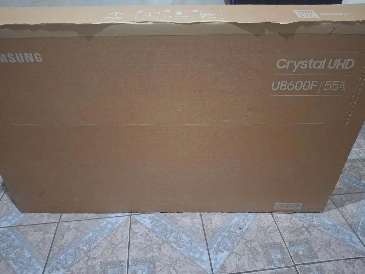 Vendo televisão smart 4k na caixa 55 polegadas Samsung 
