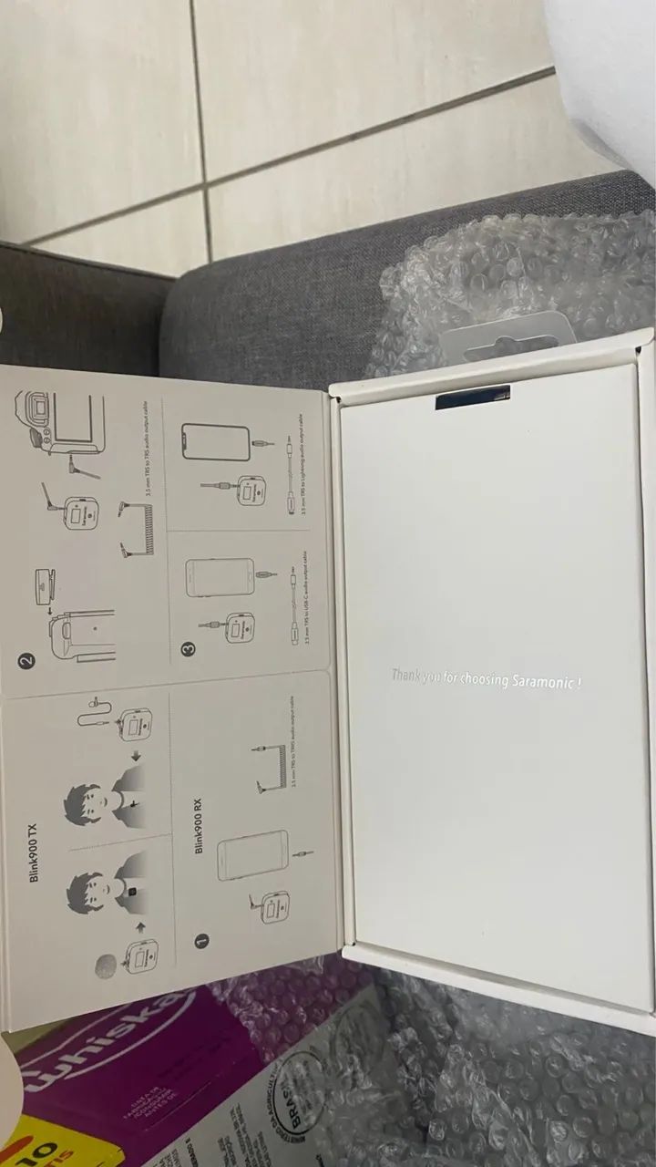 Microfone sem Fio Saramonic Blink 900  - Foto 4