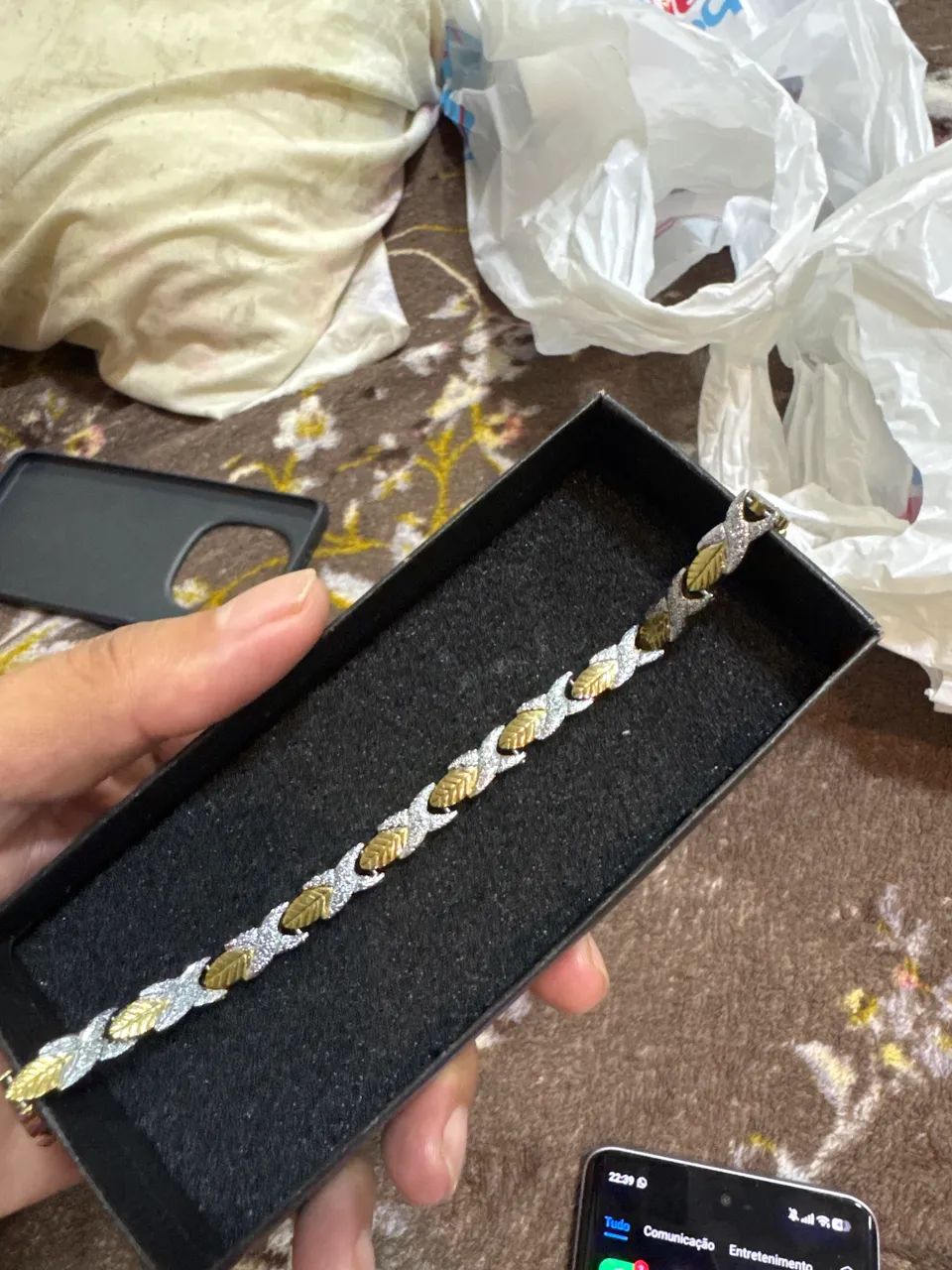Pulseira masculina 