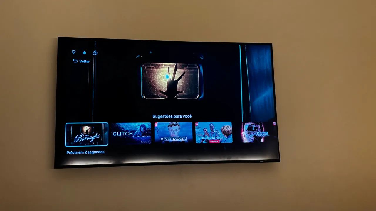 Tv Samsung smart cristal 50 polegadas  - Foto 2