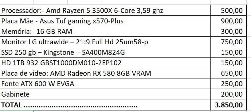 Desktop / Computador Rayzen 5 - Foto 5
