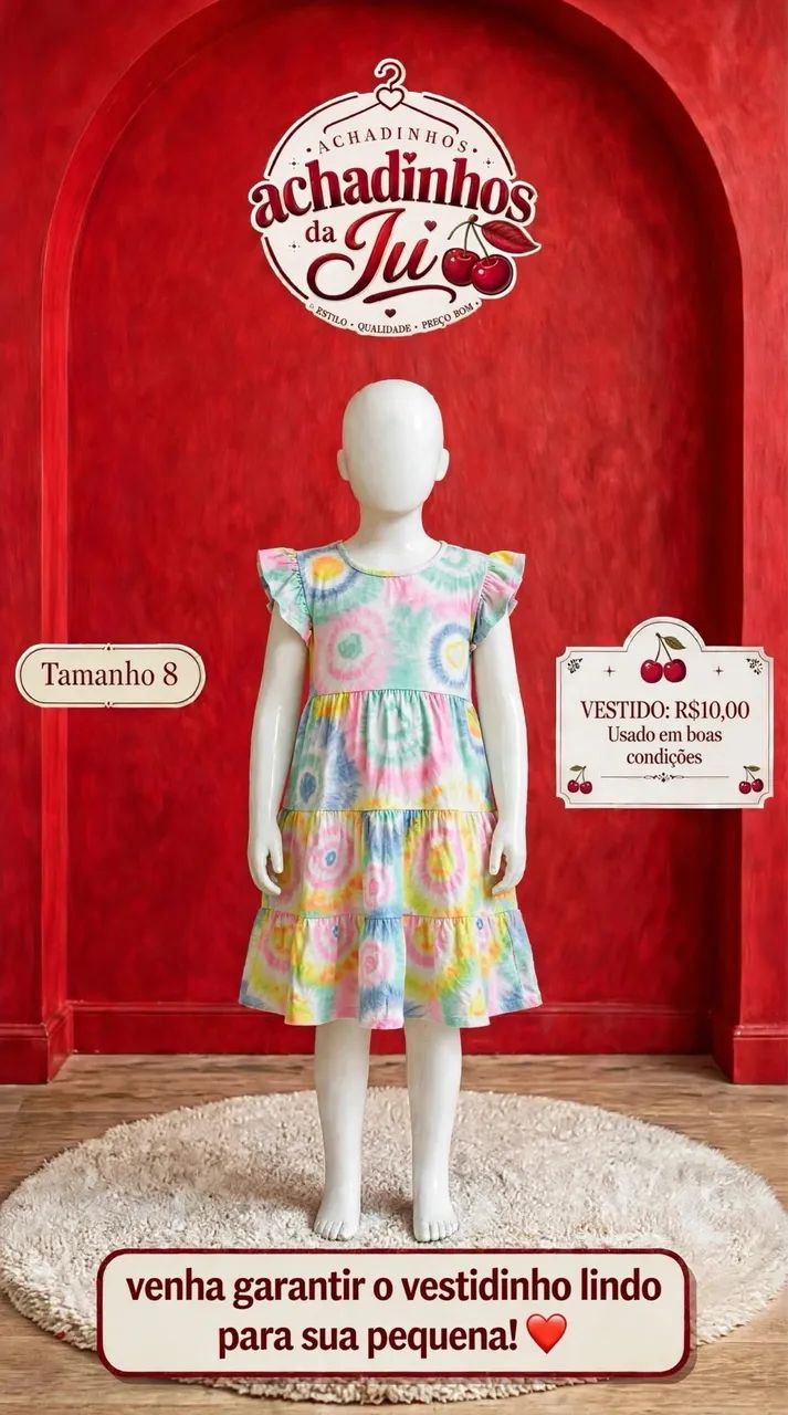Vestidos Infantis usados  - Foto 4