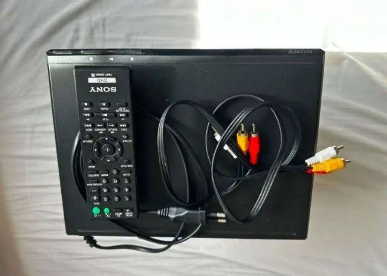 DVD Sony impecável completo 