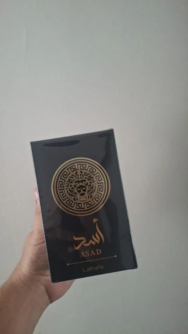 Asad Tradicional Preto - Lattafa 100ml | Original e Lacrado - Foto 2