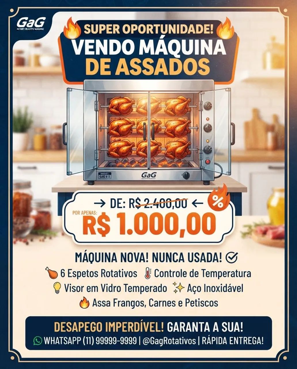 Máquina de Assar Frango ?  - Foto 2