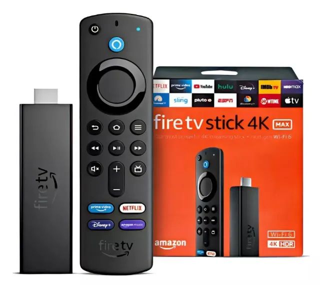 Fire TV 4K Max 3 Geração (2gb Ram - 8gb Armazenamento) - Original Amaozn