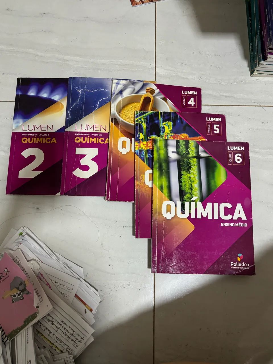 doa-se material didático/apostilas Poliedro 1º e 2º ano EM - Foto 3