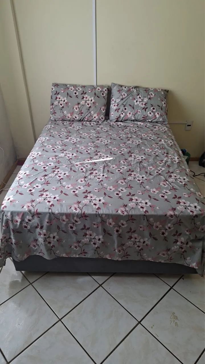 Cama baú casal 