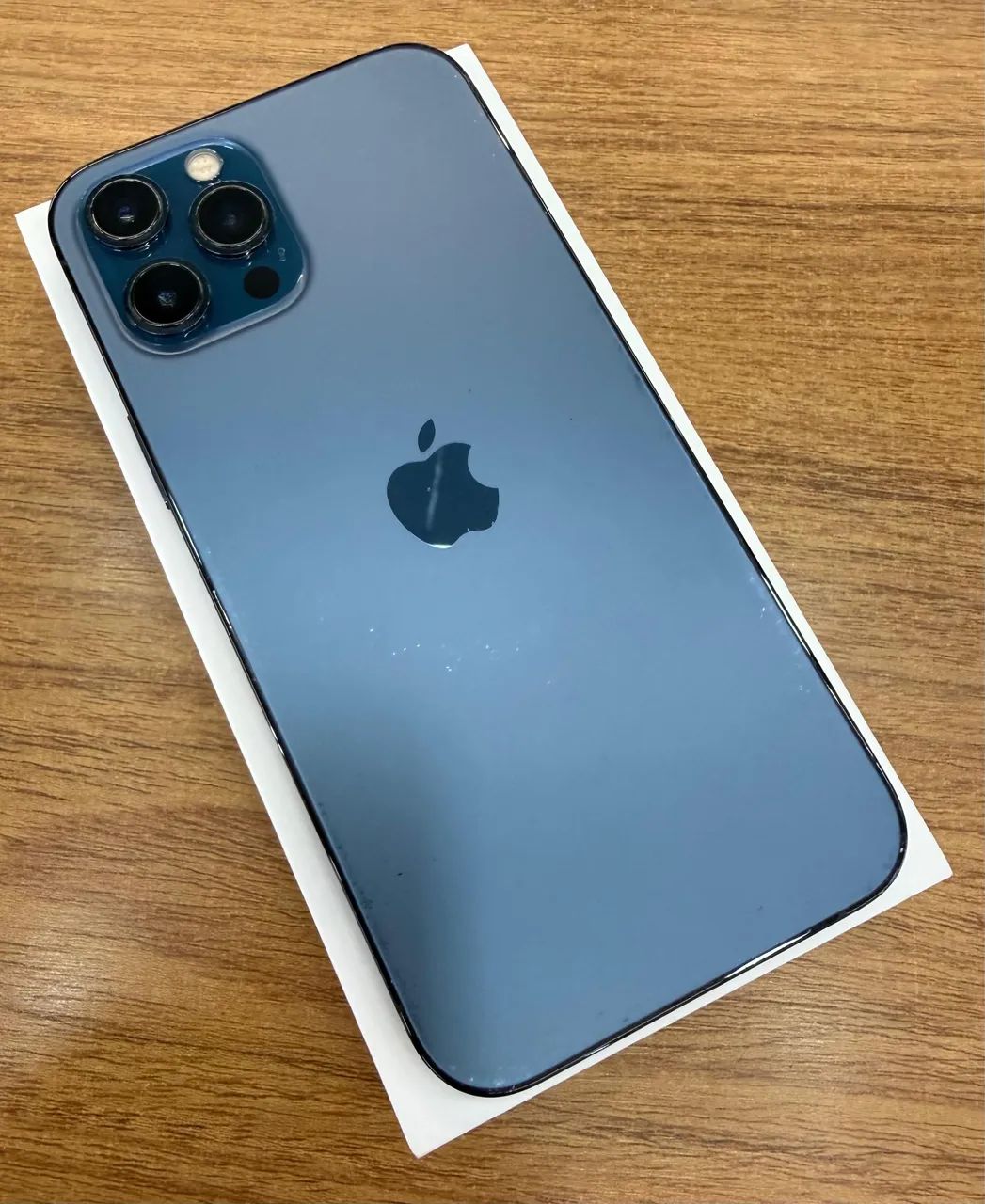 iphone 12 Pro Max 256gb Azul Pacífico.Todo original! Sem detalhes