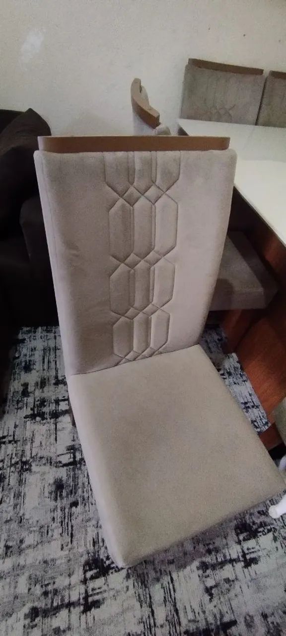 Vendo Mesa de Jantar 6 Cadeiras - Foto 3