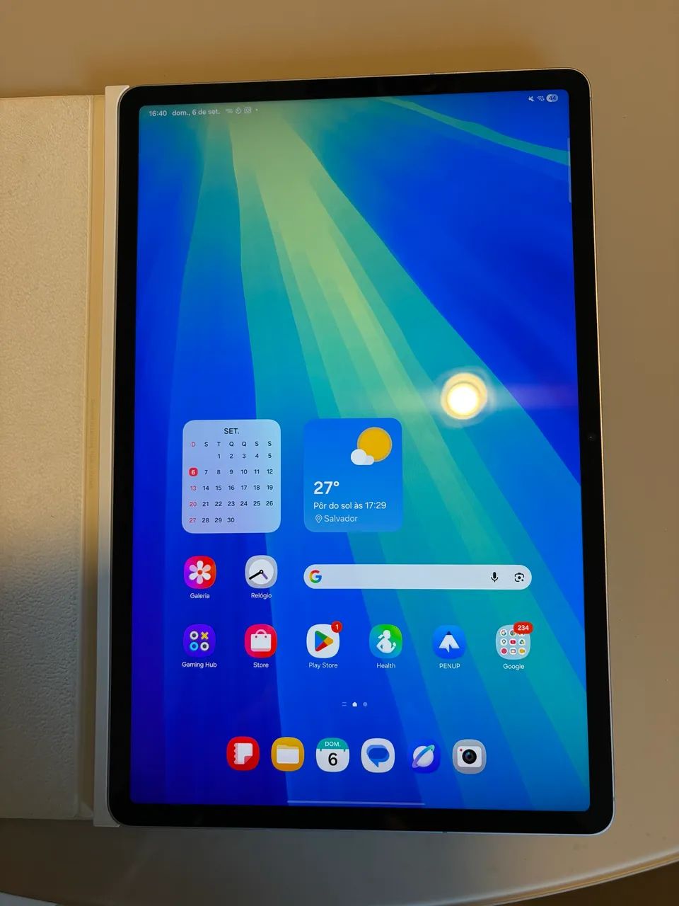 Samsung Galaxy Tab S10 FE+ Plus Azul