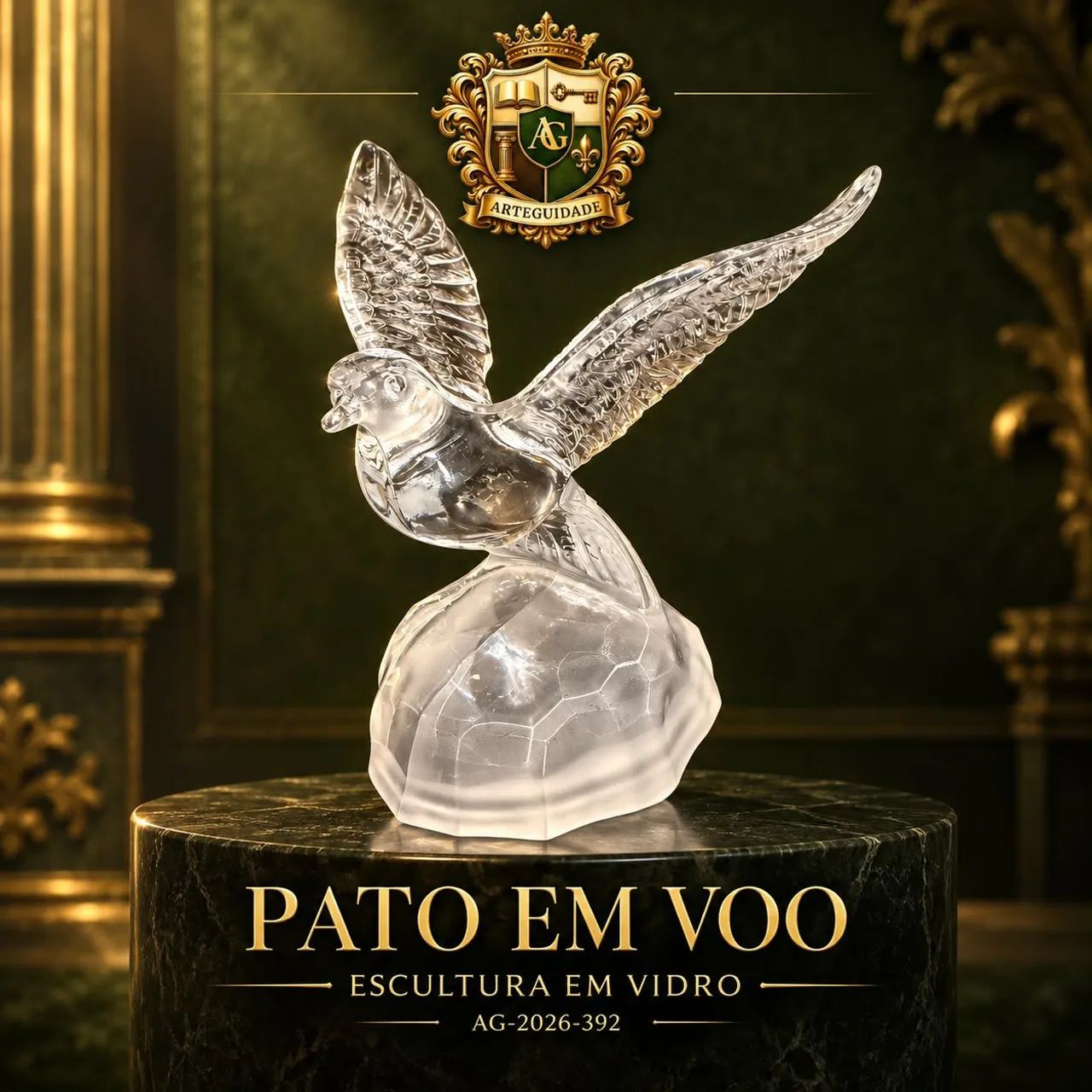 Pato em voo