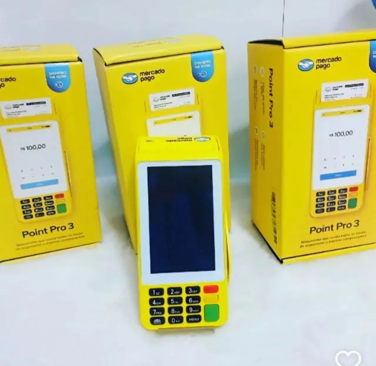 Máquina de cartão Mercado pago 
