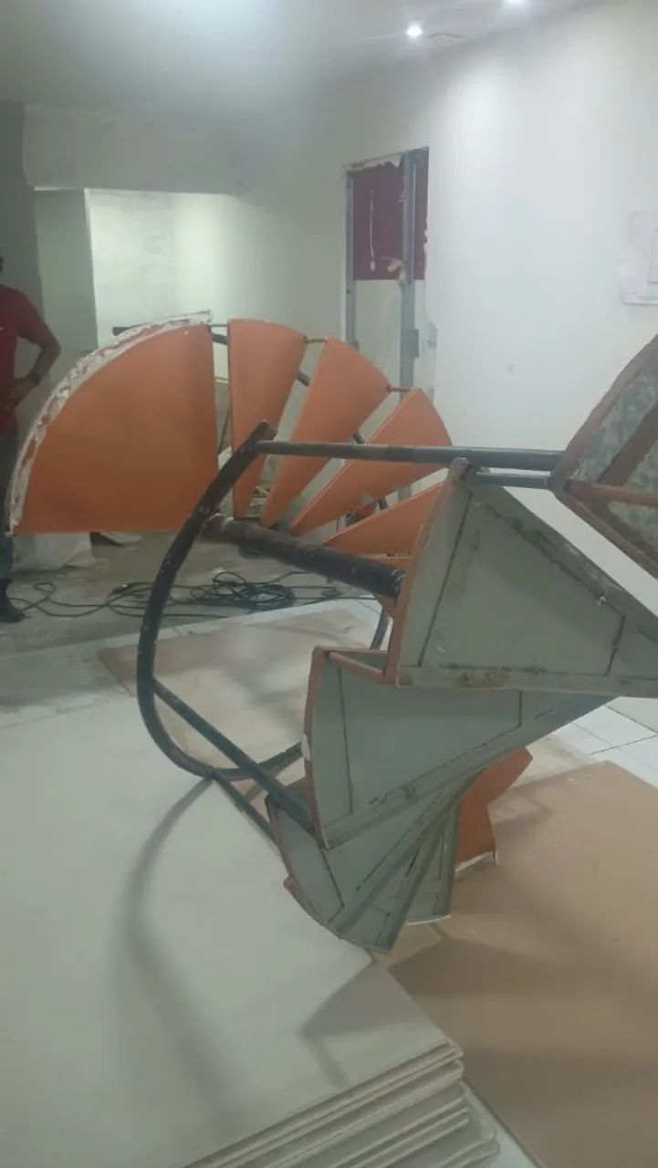 Escada caracol 