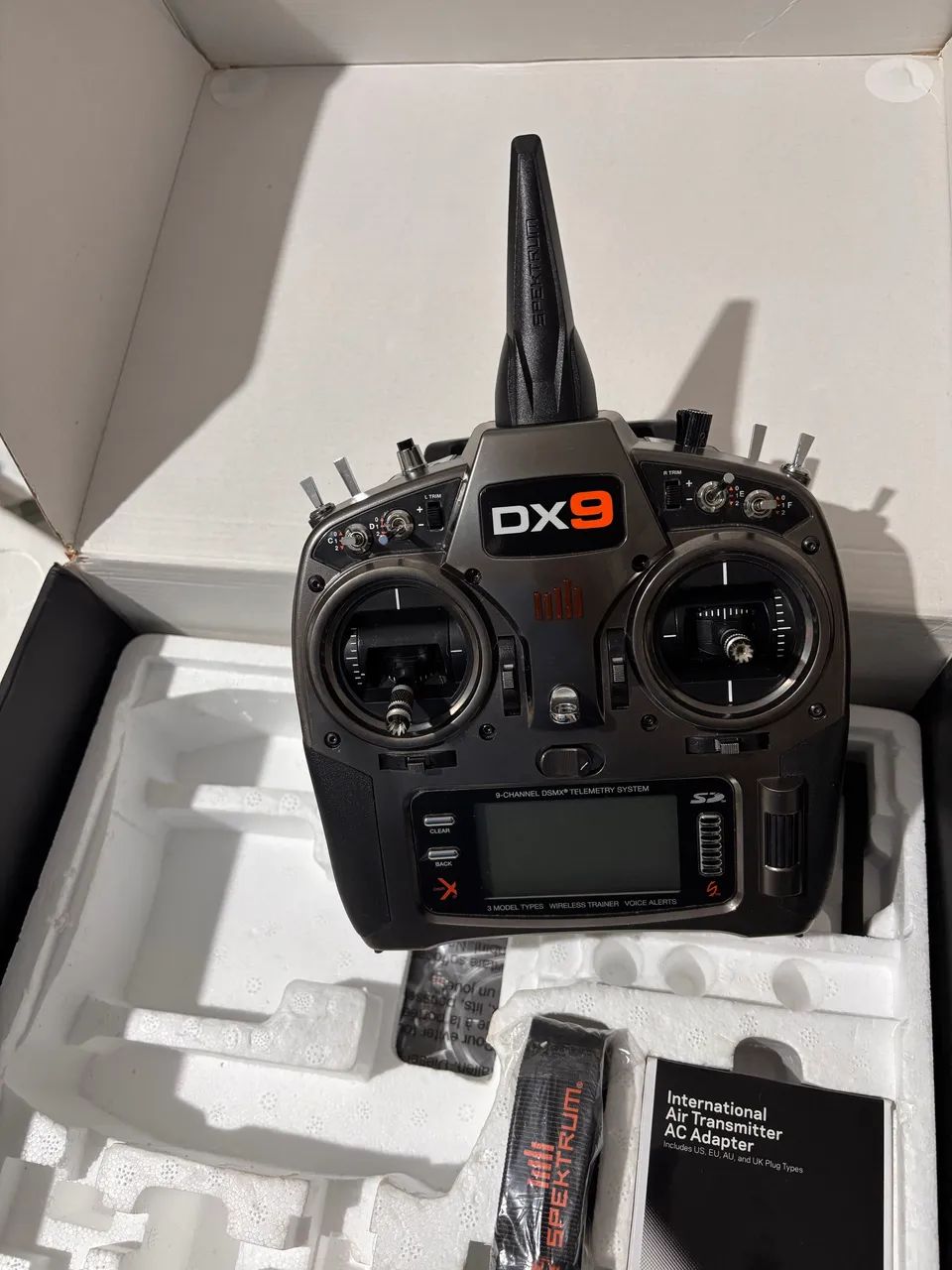 RÁDIO DX9 SPEKTRUM COM AR8000 - Foto 4
