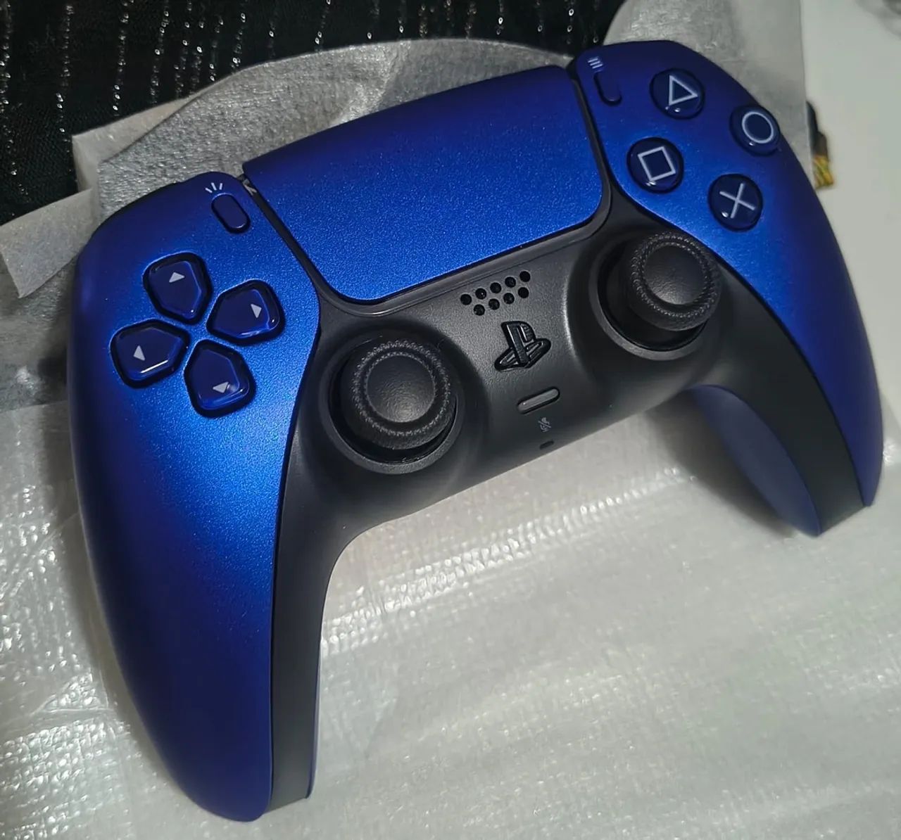Controle PS5 Dualsense Azul - Foto 4