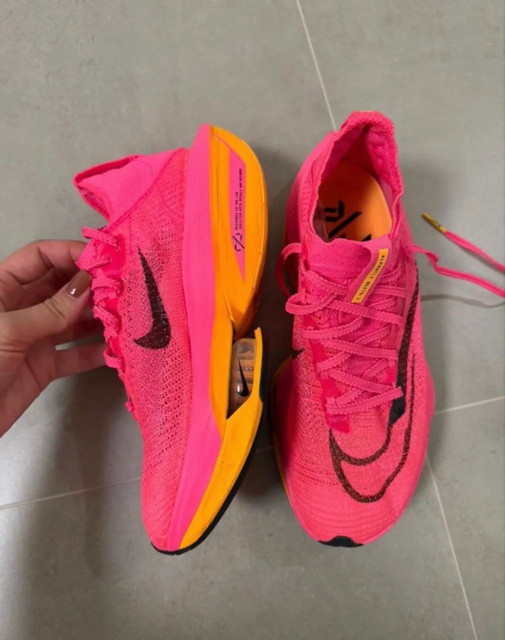 tênis nike air zoom alphafly 38 original 