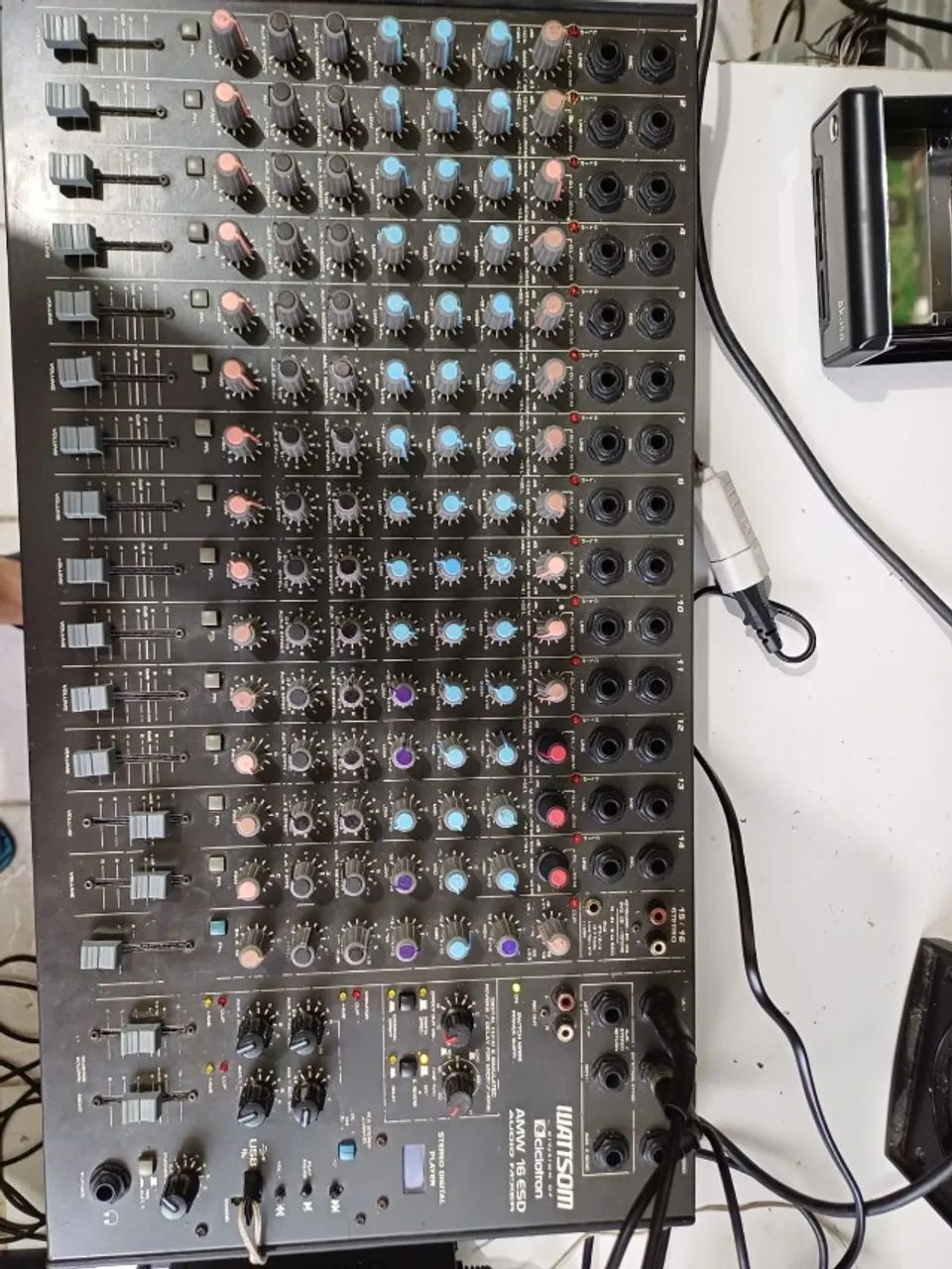 mesa de som ciclotron de 16 - e com pendriver - QUASE DE GRAÇA