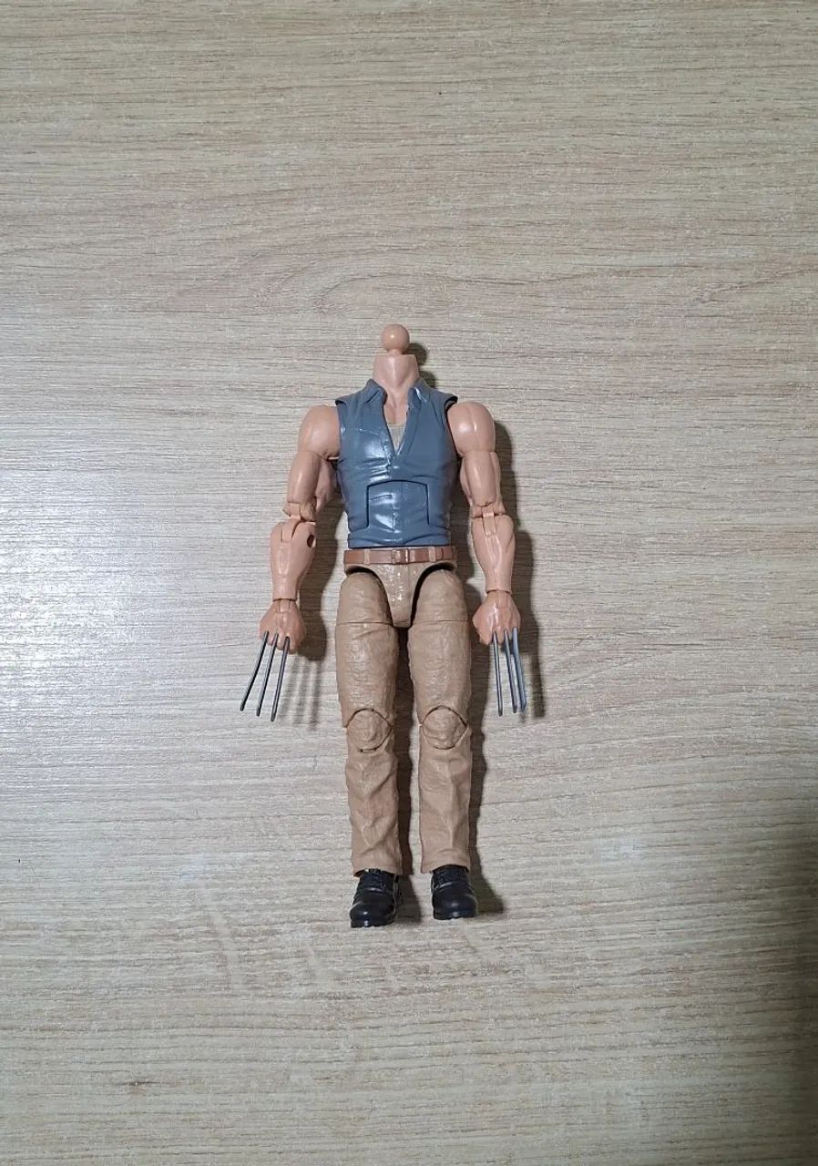 Marvel Legends Corpo Wolverine sem cabeça filme Deadpool e Wolverine Custom - Foto 4