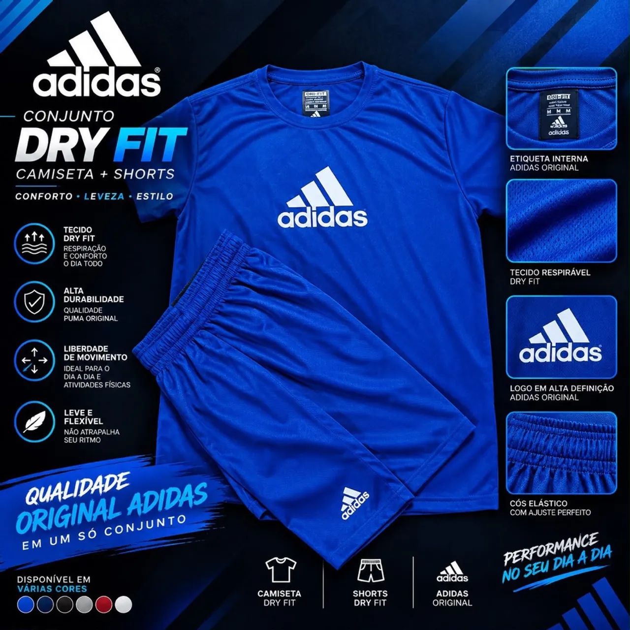 Kit Dry Fit  - Foto 3