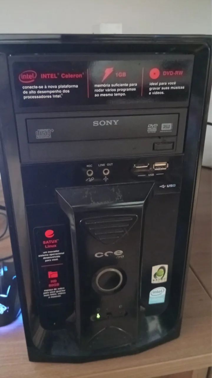 PC EXCELENTE CONFIGURAÇÃO ÓTIMO PRA TRABALHOS HOME OFICCE E JOGOS  - Foto 2