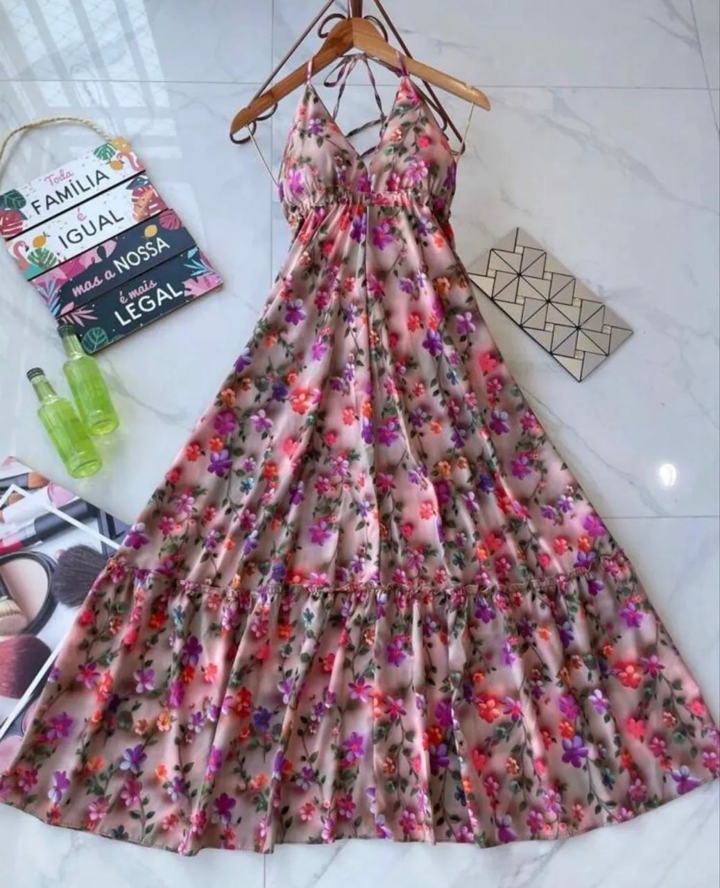 Vestido longo SHEIN