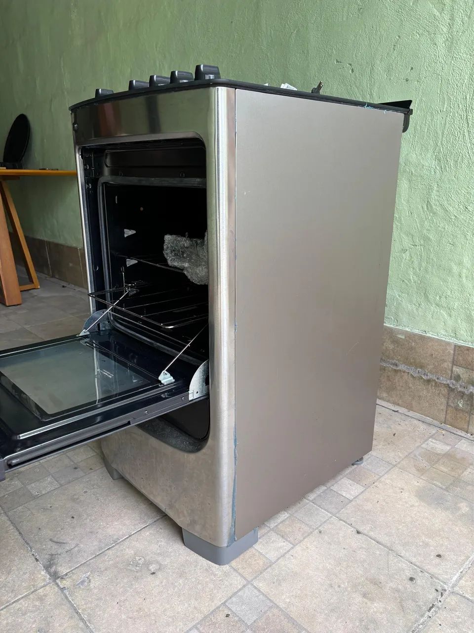 Fogão 4 bocas com tampo de vidro - Foto 2