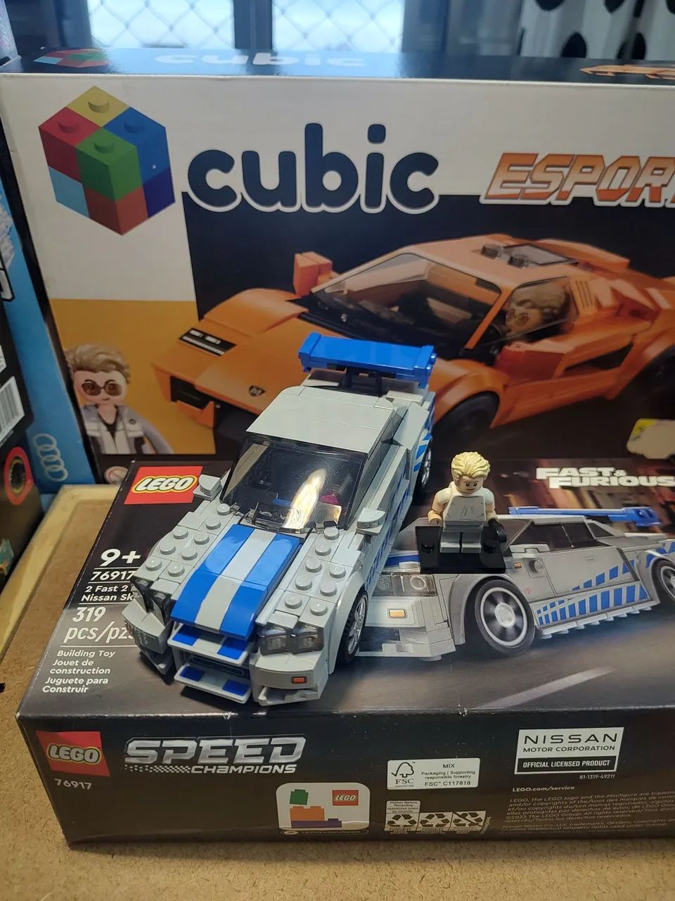 Lego 76917 Speed Champions Nissan Skyline - Brinquedos e Jogos