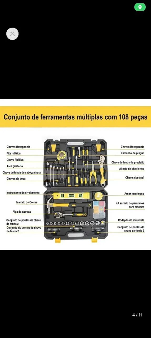 Caixa de ferramentas completa - Foto 2