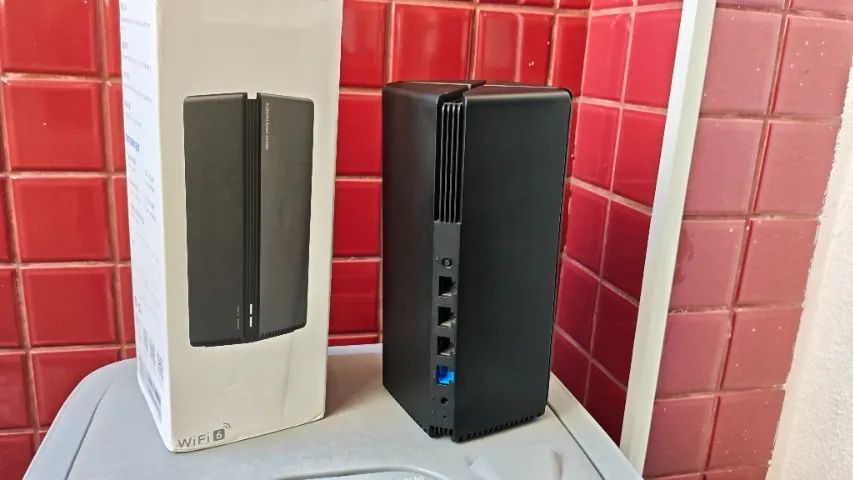 Roteador Xiaomi AX3000 Wi-Fi 6 Mesh -  Impecável - Foto 3