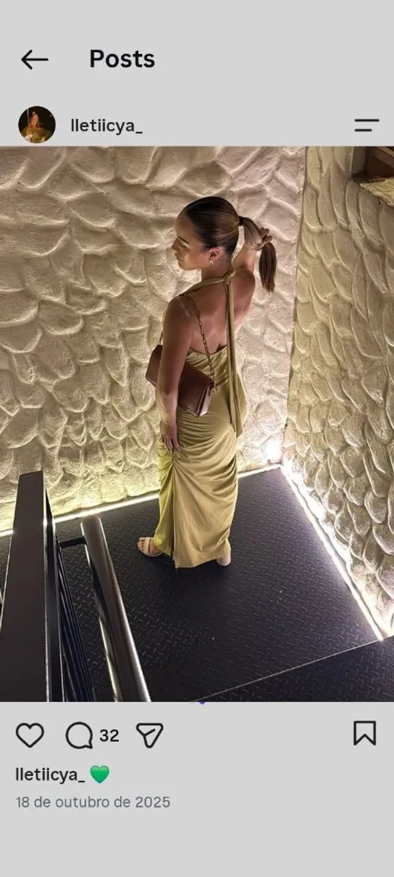 Vendo esse vestido usado 1x - Foto 2
