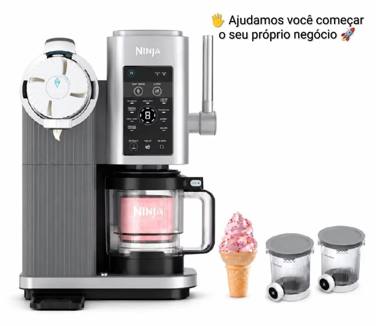 Máquina de sorvete + entrega à domicílio  - Foto 3