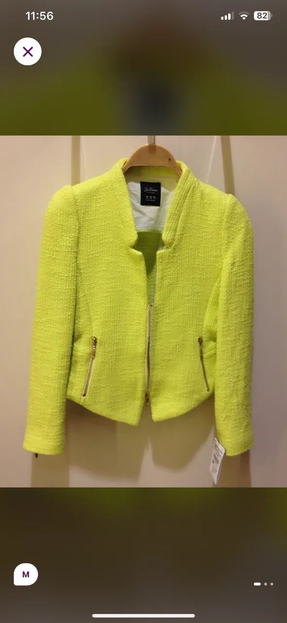Casaqueto Tweed Zara 