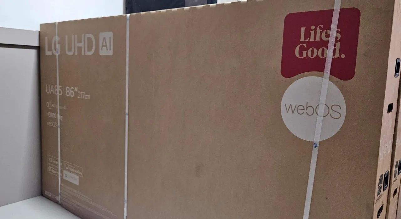 Smart TV LG 86 Polegadas | Lacrada | Nota Fiscal 