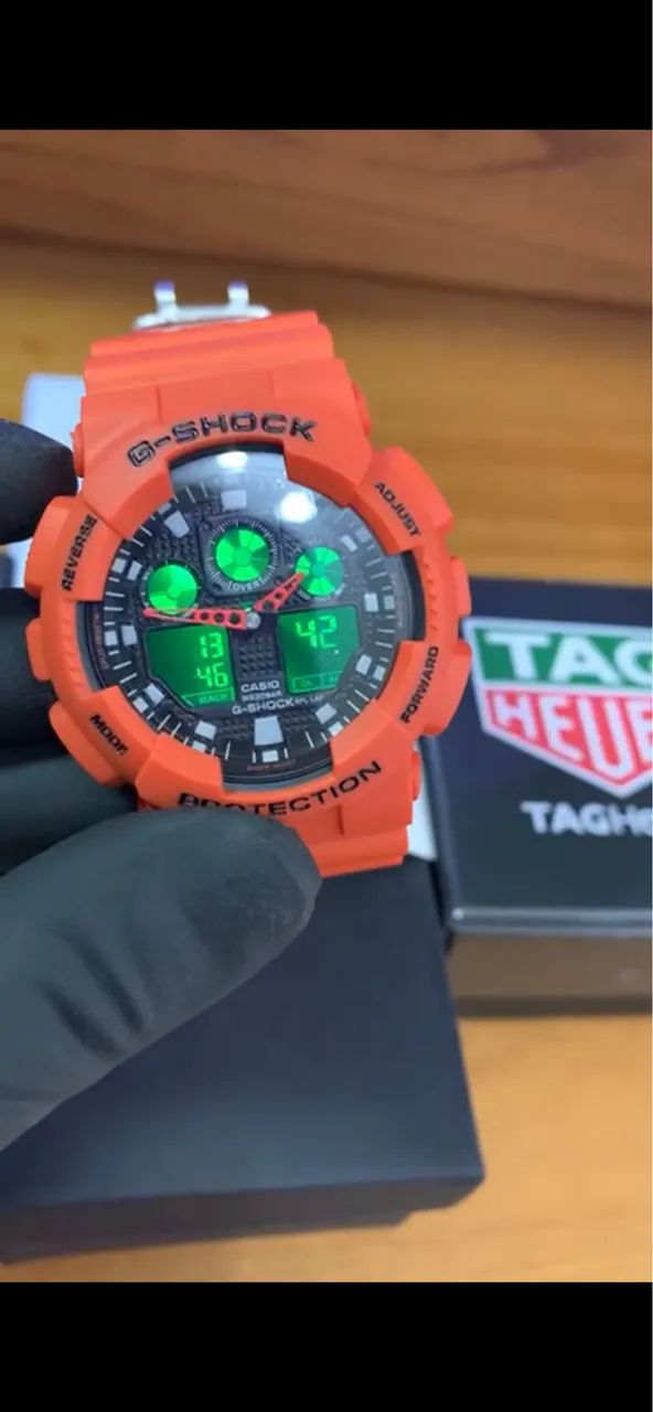 GSHOCK LARANJA 