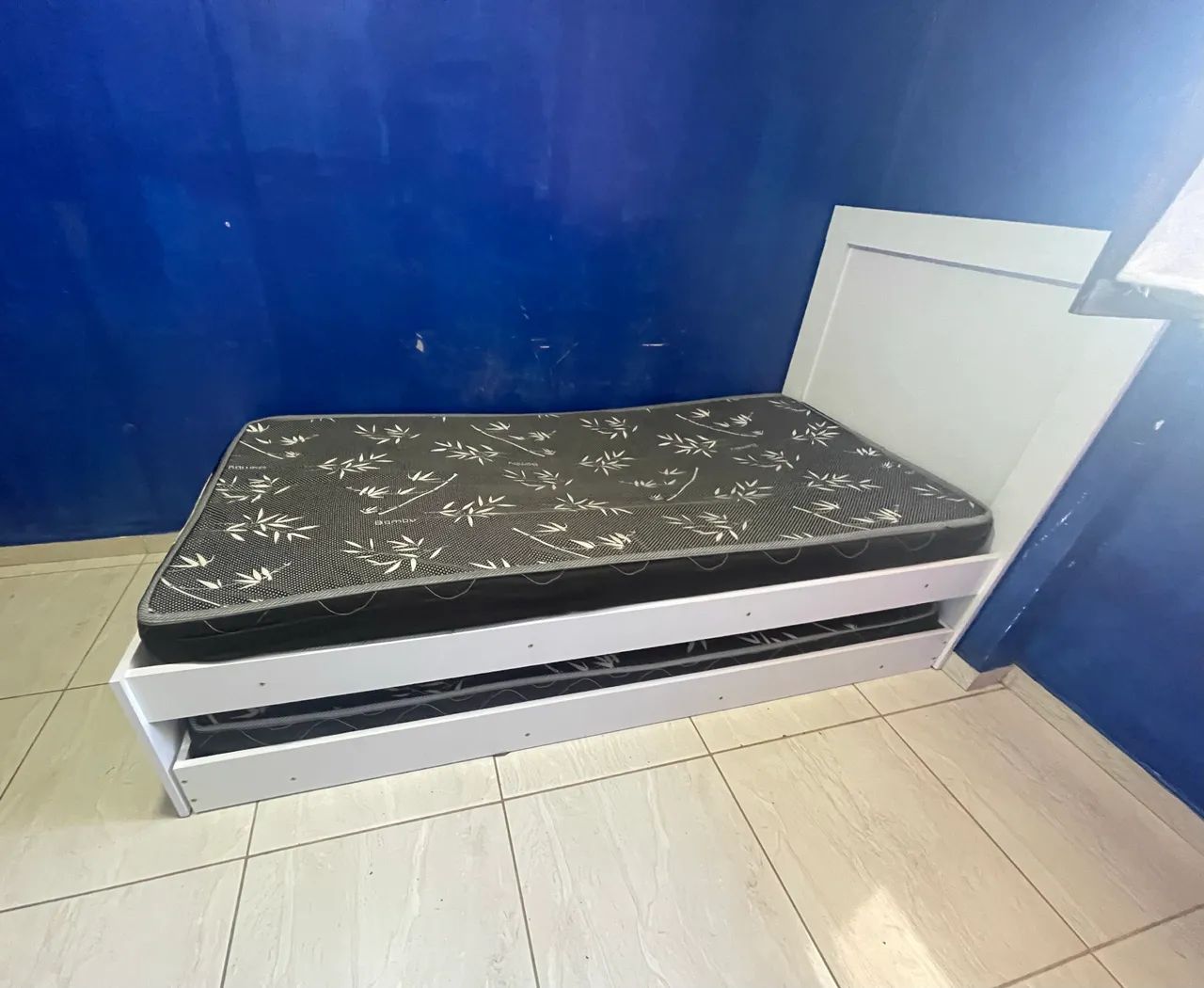 Cama solteiro com auxiliar  - Foto 3