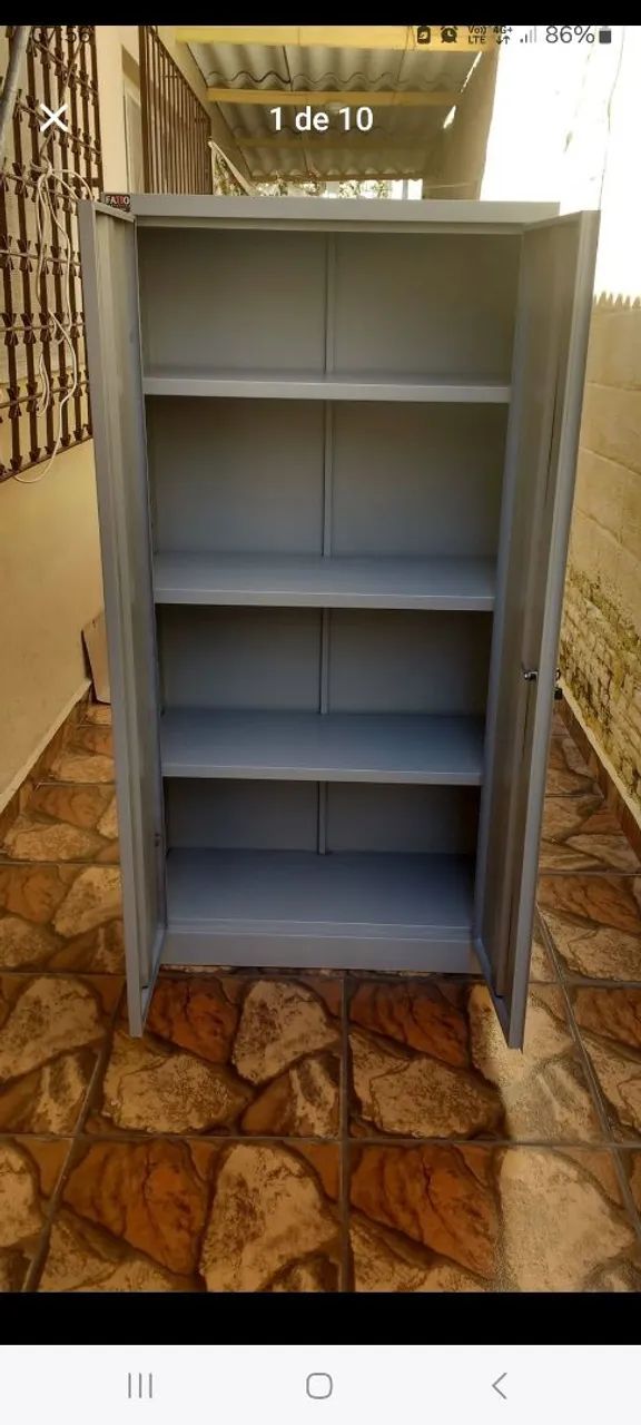 Armários de aço PA 1,50 cm PA 1,70 cm PA 0,90  cm.( só novos )Leia Bem a Descrição  - Foto 6