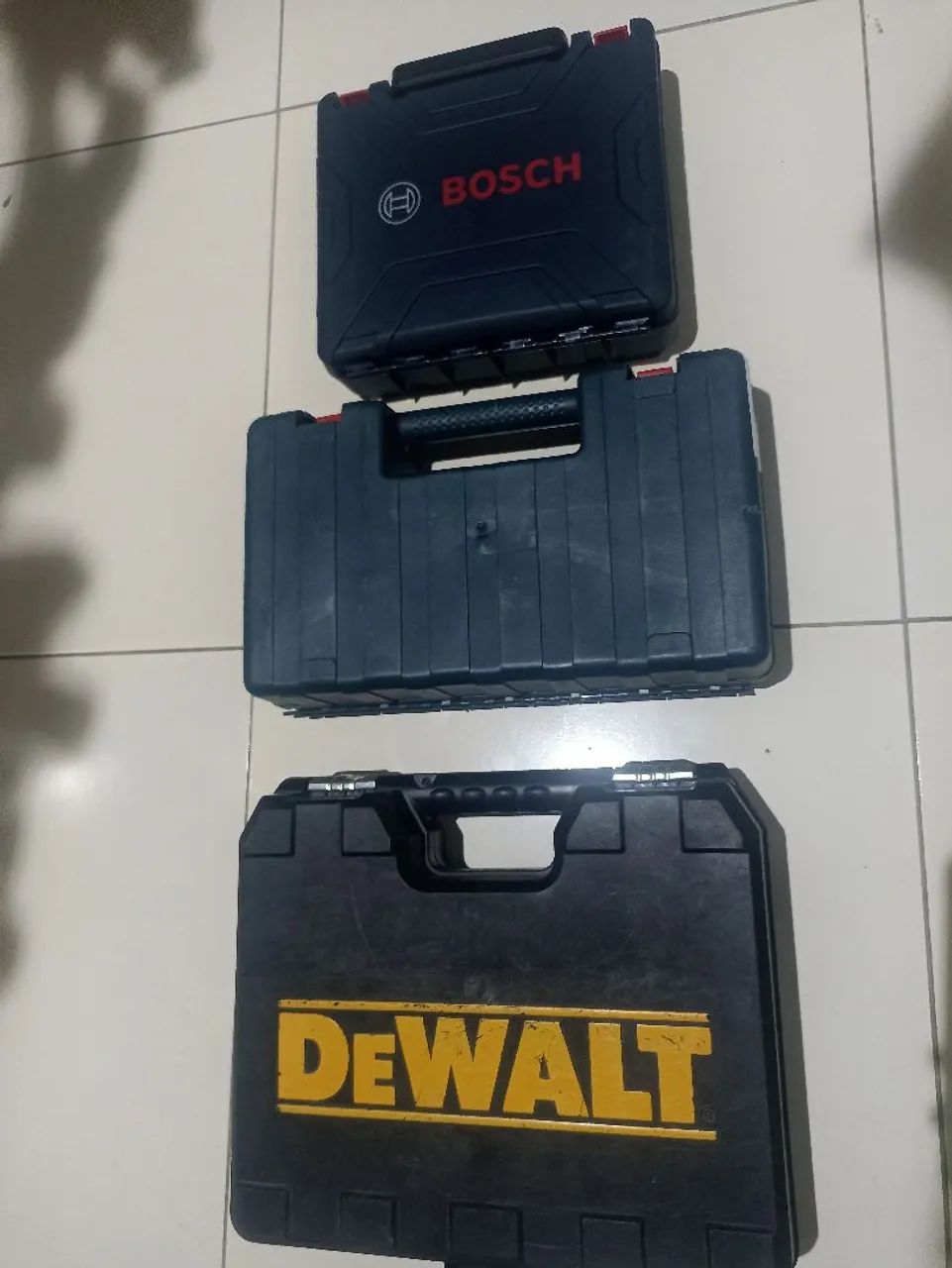 Caixas parafusadeira Dewalt e Bosch - Foto 2