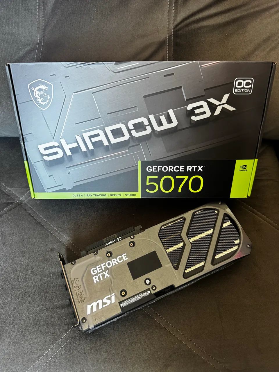 RTX 5070 MSI SHADOW 3X OC 12GB  - Foto 3
