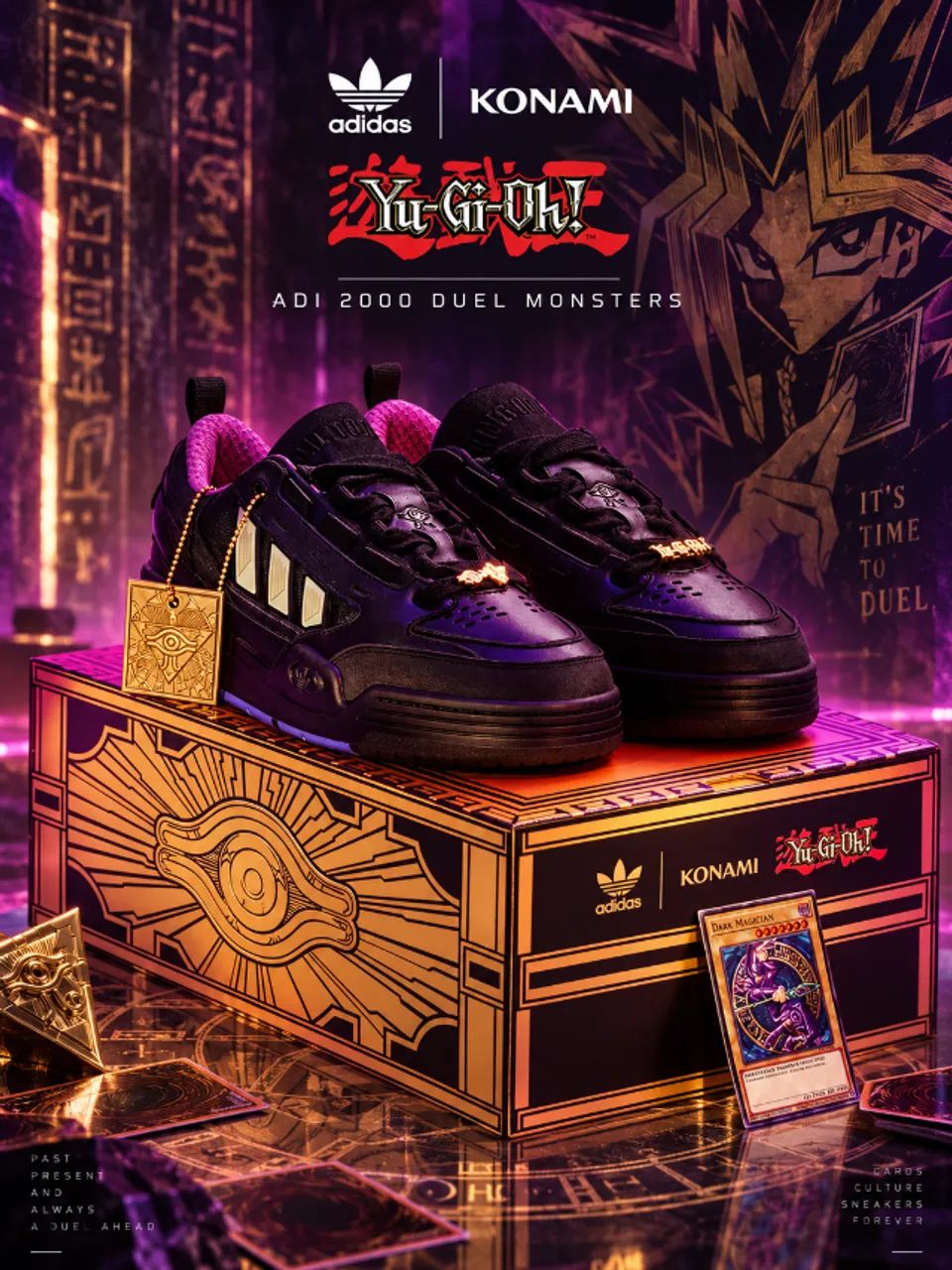 Tenis Adidas Konami Yu-Gi-Oh Adi 2000 Duel Monsters 40 BR Raro
